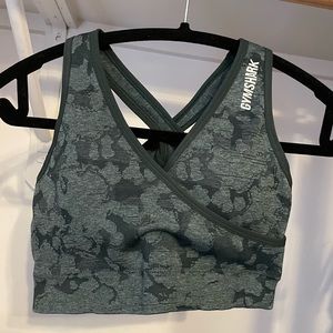 GYMSHARK Adapt Camo Sports Bra S